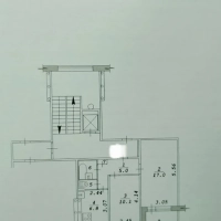 2-к. квартира, 42,7 м², 6/9 эт.